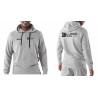 JAKO Kapuzensweat Base mottled grey