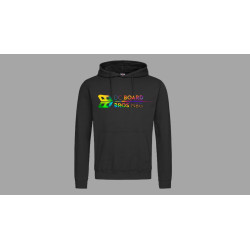 Jako Kapuzensweat Rainbow