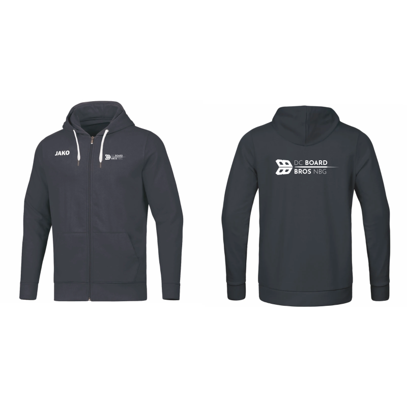 JAKO Sweatshirtjacke Hoody black