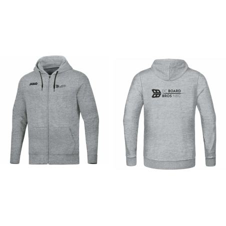 JAKO Sweatshirtjacke Hoody grey